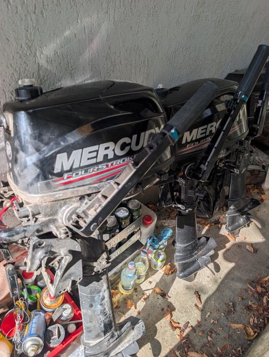 Mercury 6cp 4t, rezervor incorporat