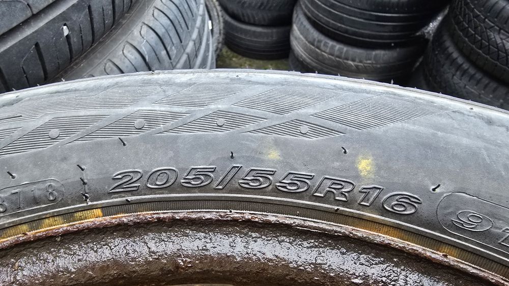 Джанти със зимни гуми 16 цола 205/55/16 за Volkswagen и Audi 5×112