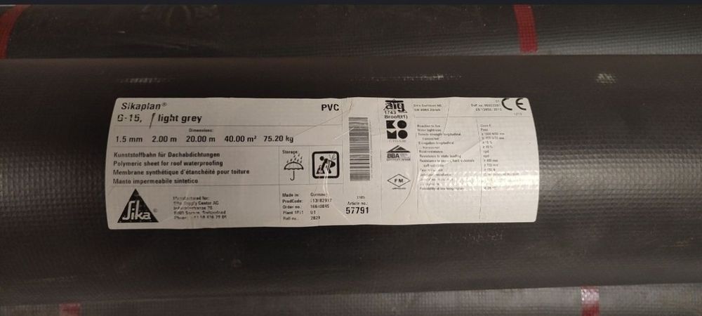 Membrana Sika G15 Hidroizolatii