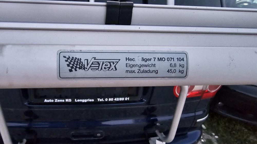 Багажник за велосипеди,  За 3 бр.