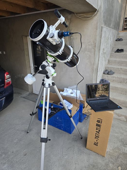 Телескоп профессиональный Sky Watcher 150P с цифровой окулярем BOSMA