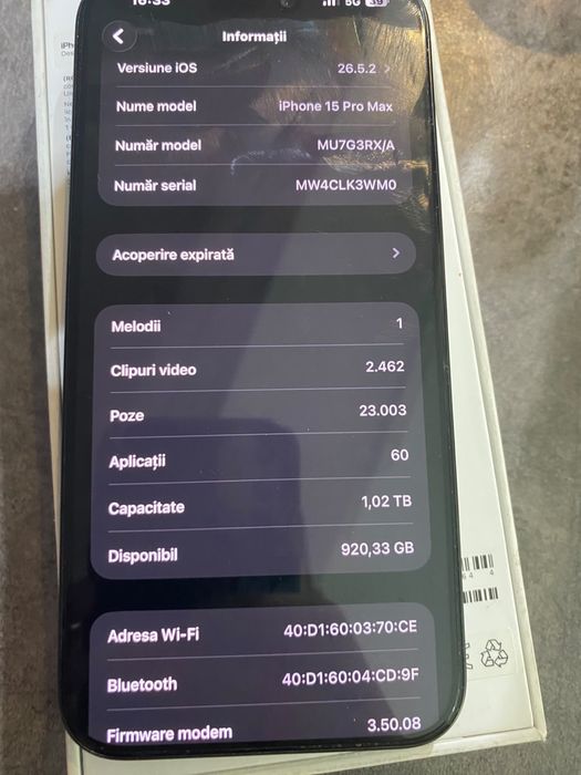 Iphone 15 pro max 1Tb