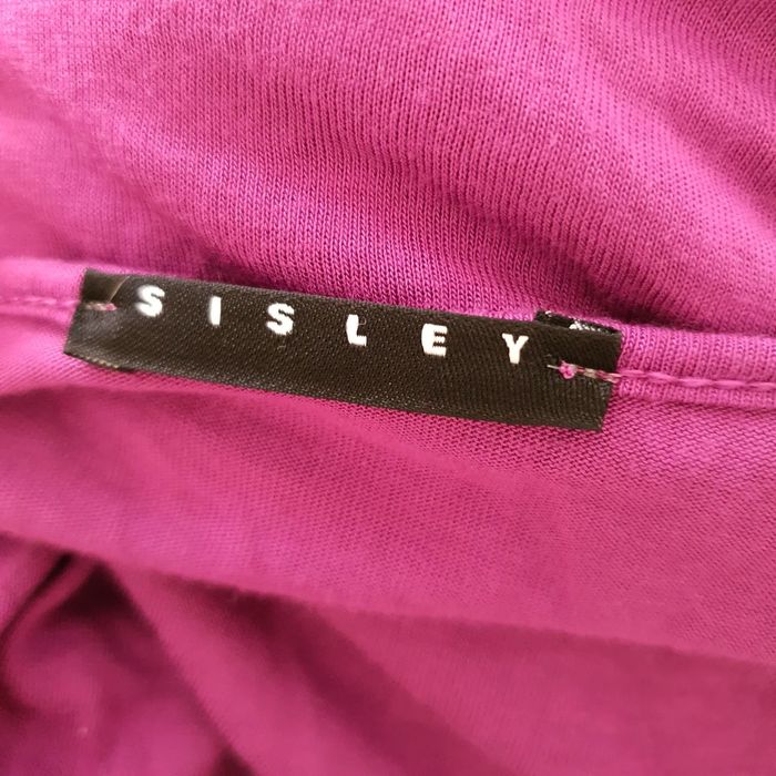 Rochie asimetrica mov Sisley