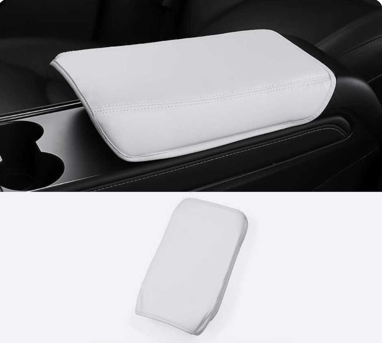 Husa protectoare cutie cotieră din piele pentru Tesla
