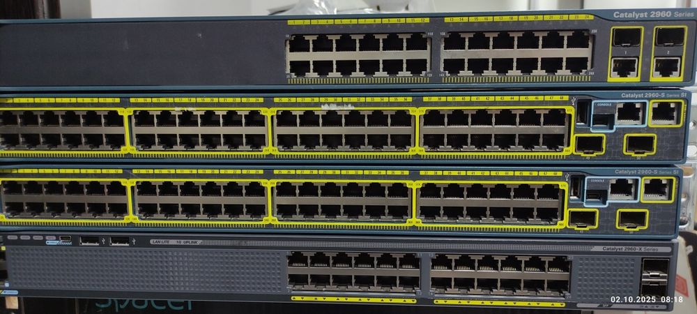 Vând Switch Cisco Catalyst WS-C2960S C2960X
WS-C2960S-24TS-L
WS-C2960