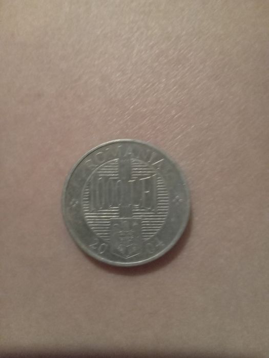 Moneda 1000 Lei an 2001 Constantin brâncoveanu
