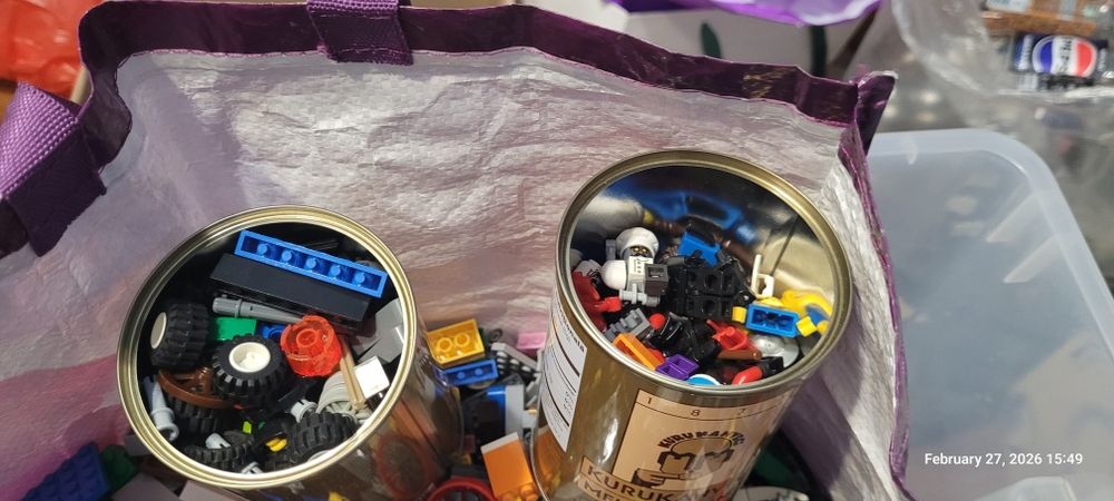 Colecție Masivă LEGO 6.5 KG Bulk, Minifigurine, Roți și Instrucțiuni