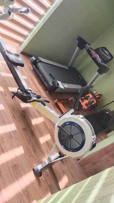 Гребной тренажер для дома и фитнеса, регулируемое сопротивление