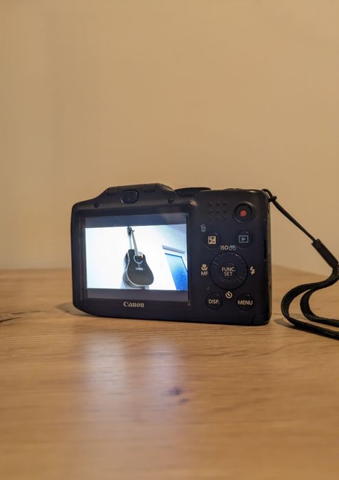 Canon SX160 IS - Дигитален Фотоапарат КАТО НОВ! Пълен Комплект