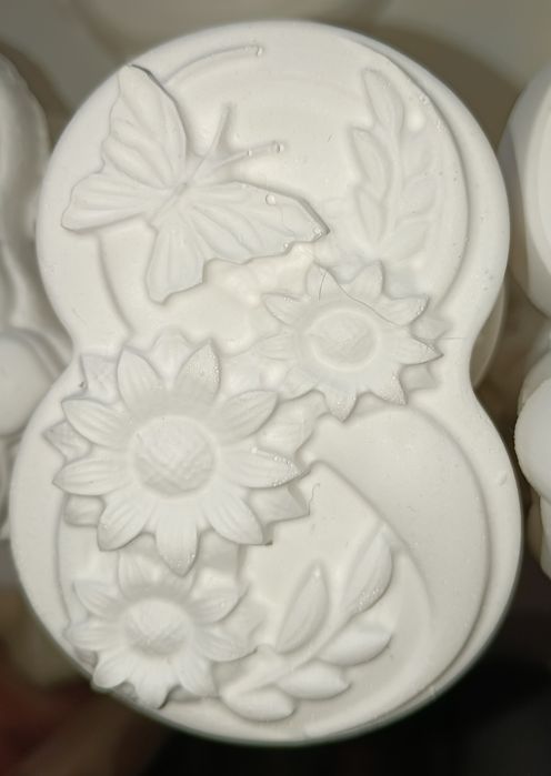 Фигурки раскраски для детей. На 8 марта