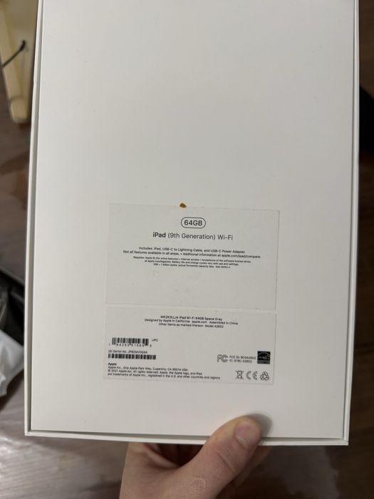 Ipad 9th gen 2021 как новый 99% емкость