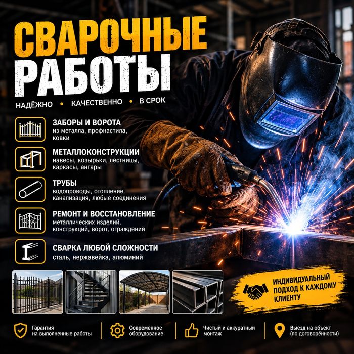 Сварка и сварочные работы