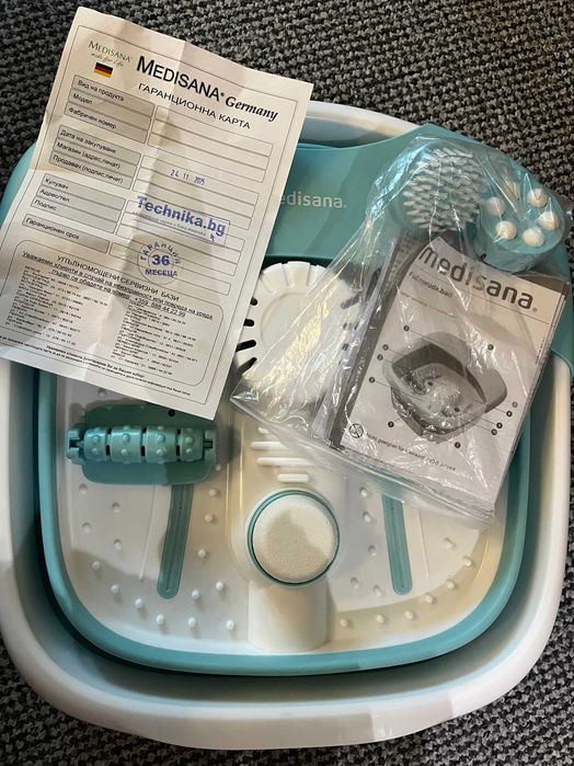 Масажна вана за крака Medisana FS 886 Foot Spa, Германия