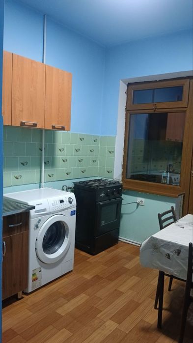 1 комнатная с мебелью и техникой вдоль дороги с двухконтурным котлом