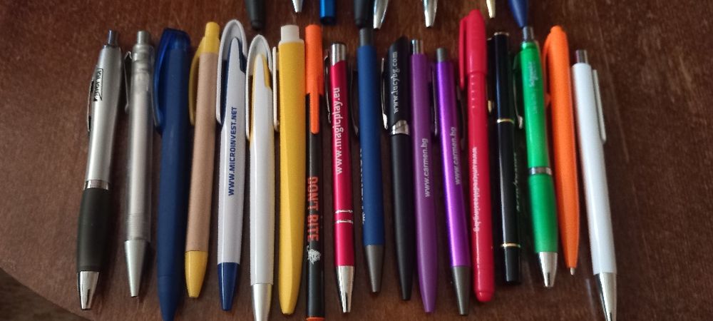 Нови графитни моливи 2B,нова луксозна химикалка Giulian