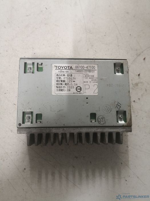 Amplificator Audio Toyota Prius (_W3_) [ 2008 - > ] Oem 8610047100