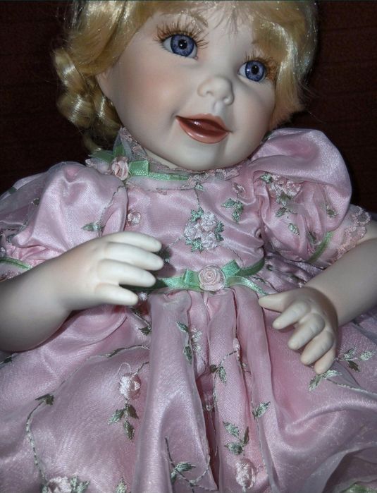 Из США, коллекционная фарфоровая кукла Crainlix (лимитированная серия)