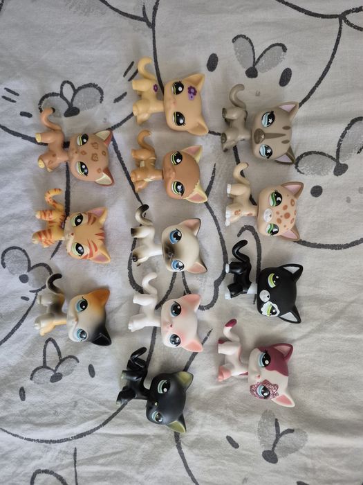 Лпс/lps/littlest pet shop/пет шоп кошки стоячки