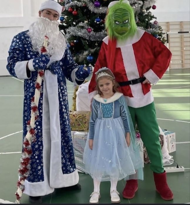 Поздравление от деда мороза или гринча