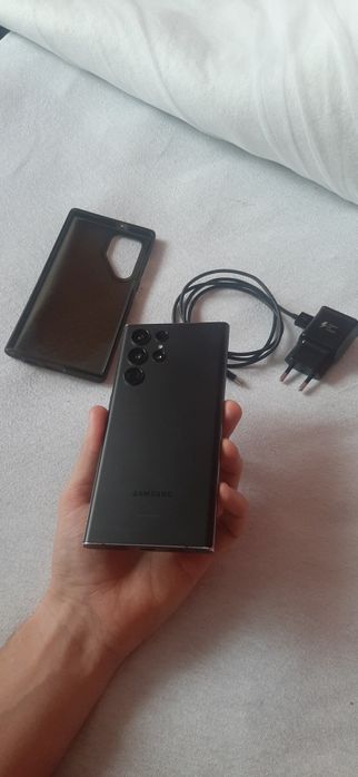 Samsung galaxy s22 ultra black 8/128 gb linie display full box