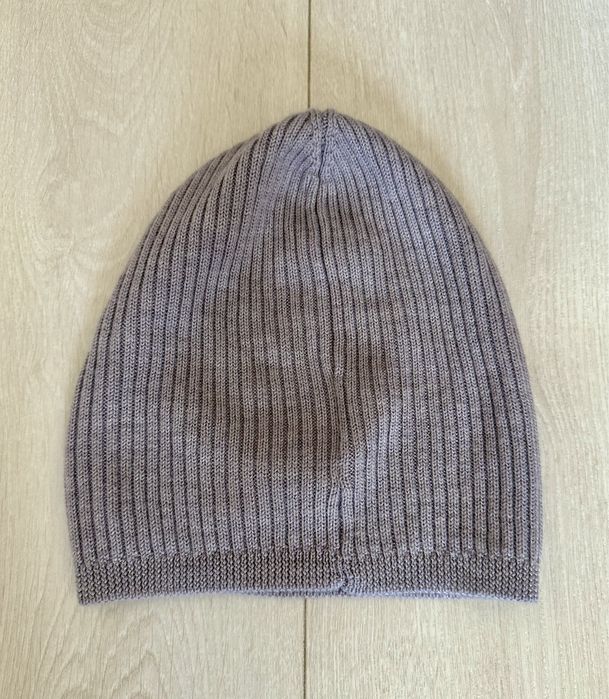 Căciulă / capișon tricotat copii din lână moale, H&M, mov, 62/68, Nou