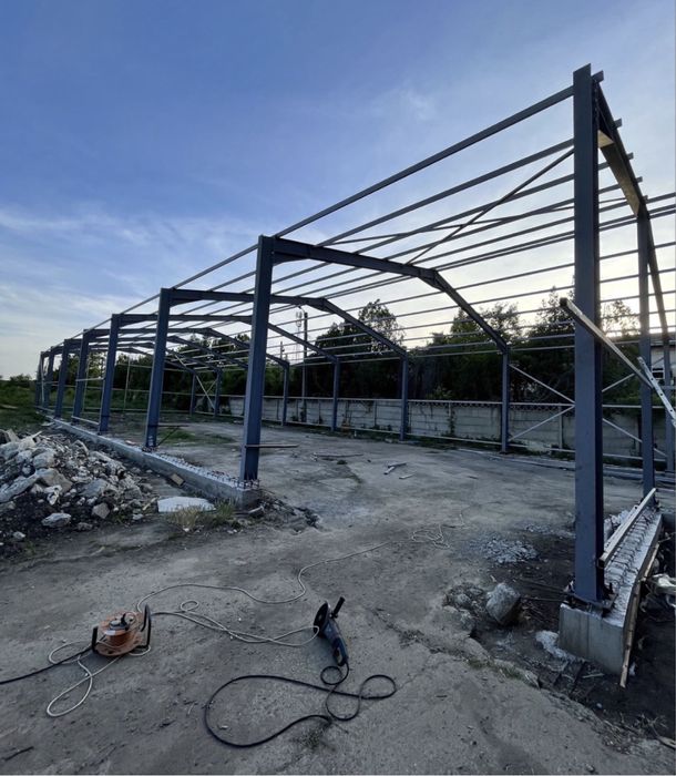 Vand structura metalica 15x30 hala metalica industriala hala completa