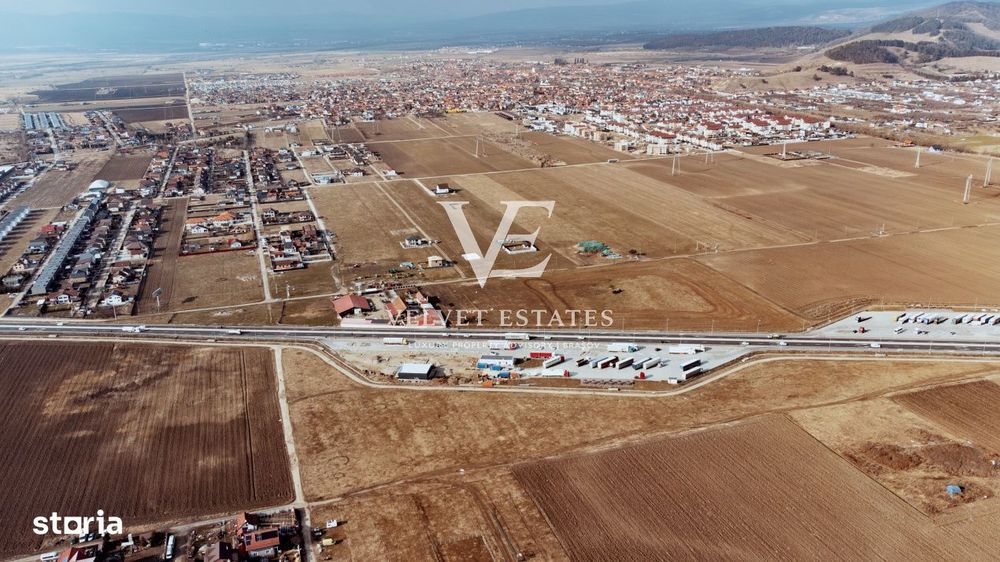 Teren 9.026 mp Sanpetru/Brasov – PUZ Aprobat Blocuri P+2E+M