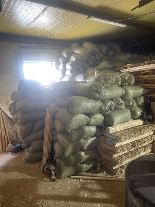 Брус 4*4*1.2м опилки