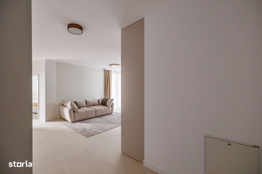 Apartament 2 camere, mobilat si utilat, terasa 12,8 mp | Comision 0