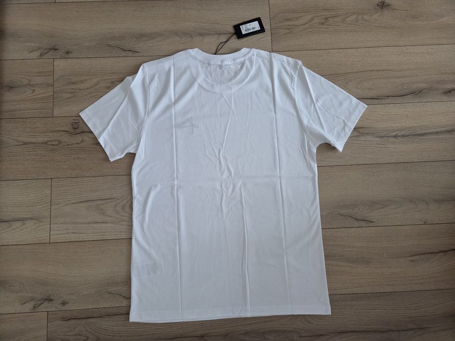 Tricou alb Kiton cu imprimeu brodat