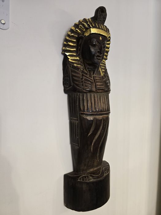 Statueta Faraon din lemn