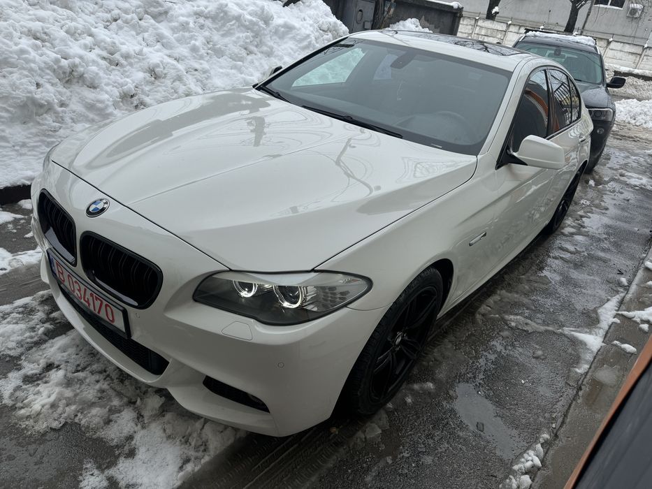 Bmw 520D M pachet, HUD, Trapa, Piele maro, Posibilitate Rate