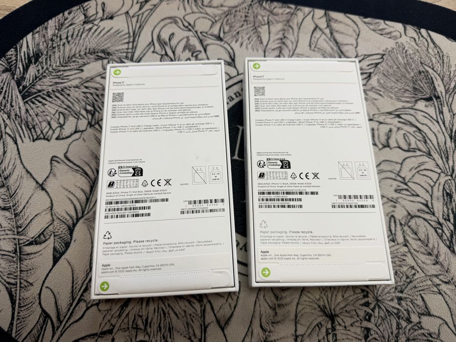 iPhone 17 256gb - чисто нови с гаранция