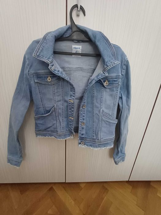 дънково яке за момиче