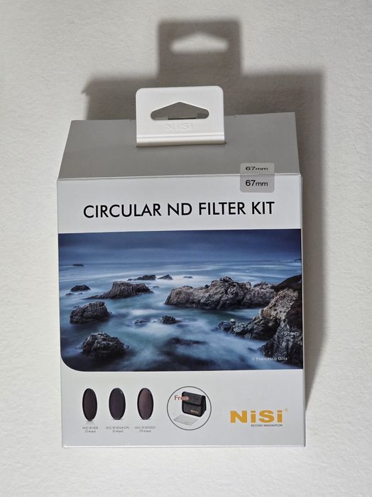 Vând Set Filtre ND NiSi 67mm – Kit Circular ND (ND8, ND64, ND1000)