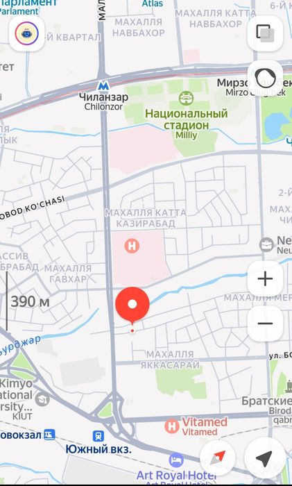 3-х комнатная/1/9, Чиланзар, 16 гор. больница