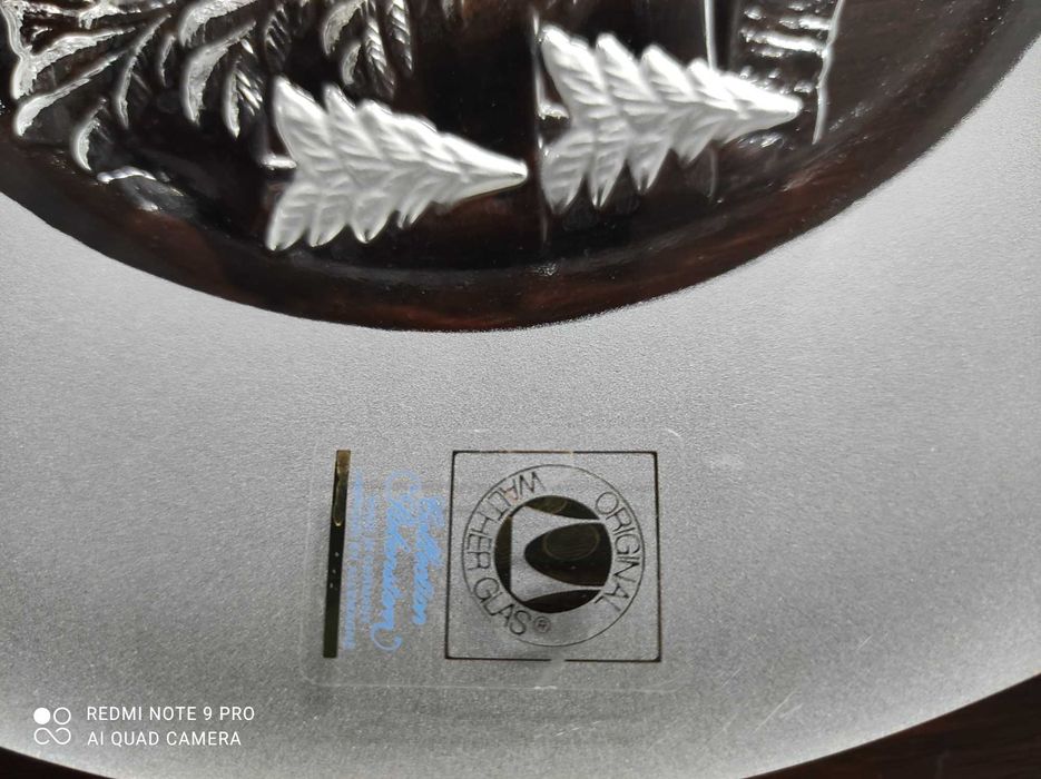 Walther-Glas Немска чиния