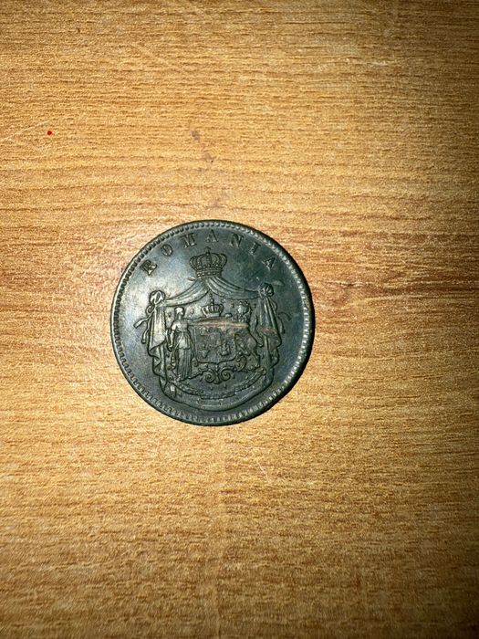 10 bani 1867 Heaton Moneda romaneasca veche 1867