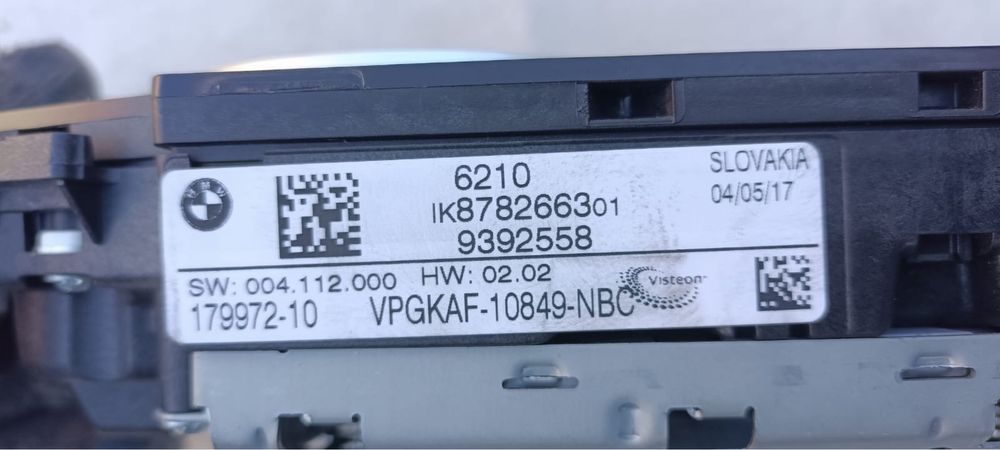 Щиток приборов БМВ BMW G30