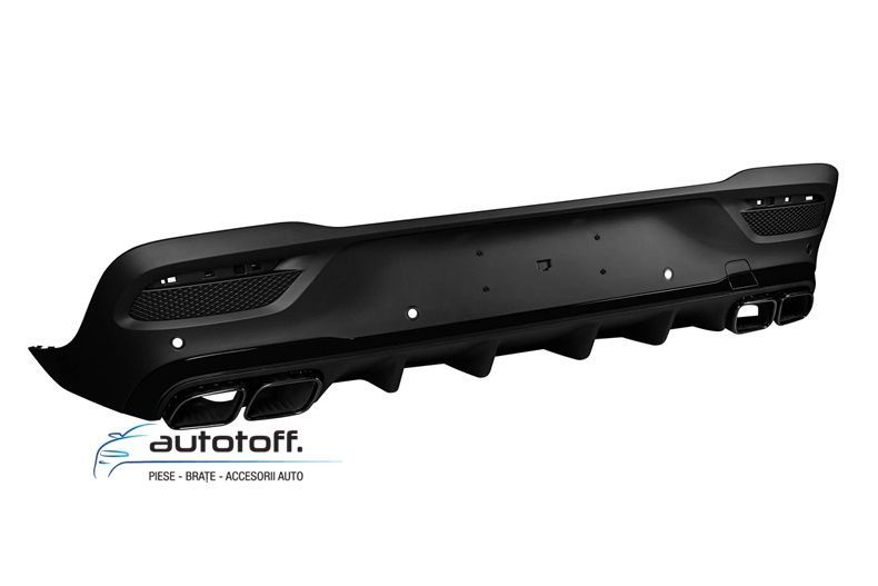 Difuzor bara spate 63 AMG GLE Coupe C167 compatibil cu Mercedes (2020+) Black Design