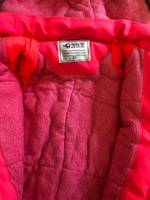 Комбенизон зимний для девочки