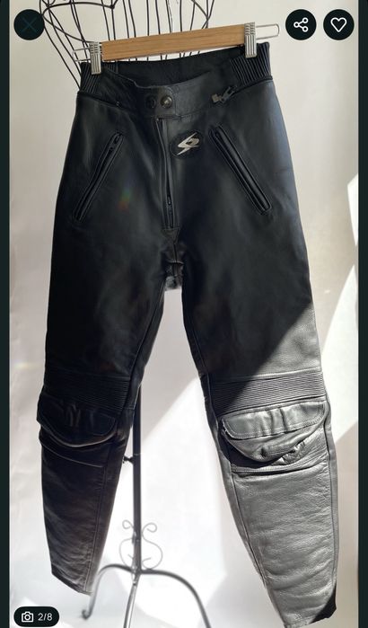 Pantaloni din piele Skype dama