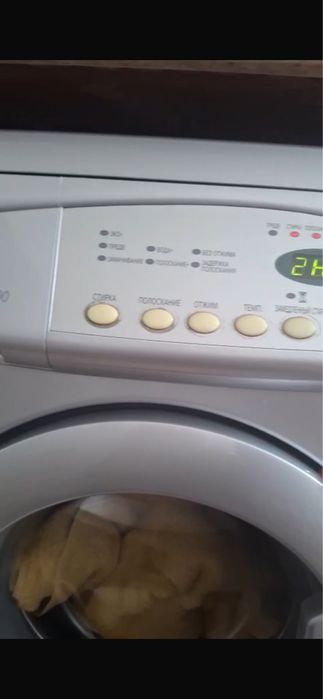 Бу стиралка на запчасти Samsung