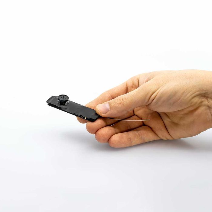 Casca de copiat cu Camera video Nasture 4K UHD - Casti de copiat