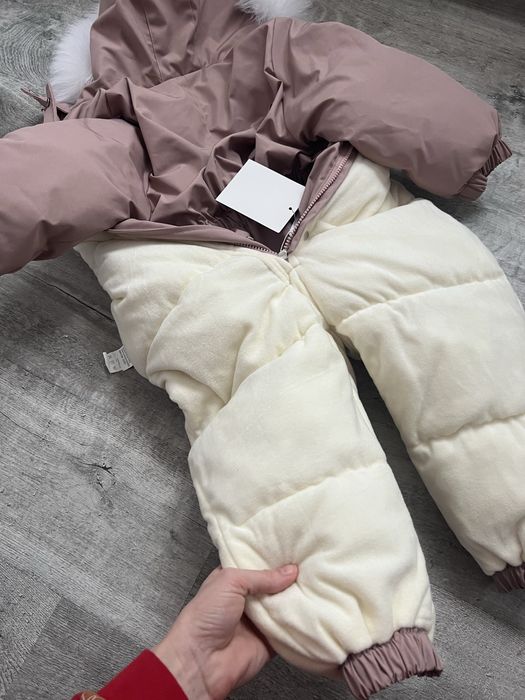 Combinezon, salopeta e iarna impermeabila foarte groasa