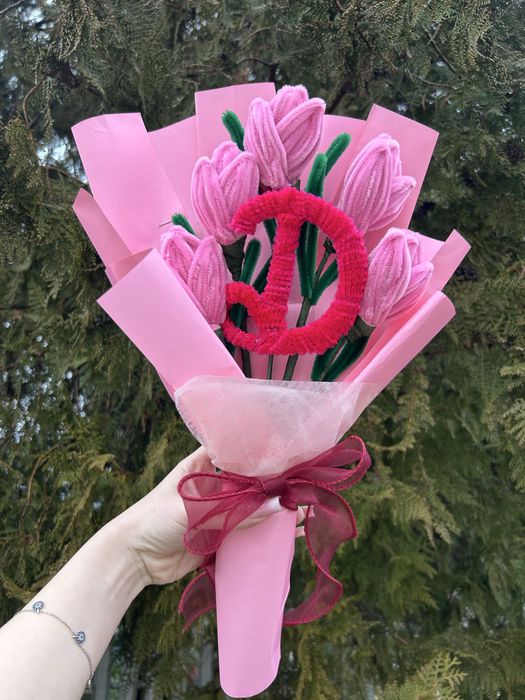 Flori buchet sarma plusata