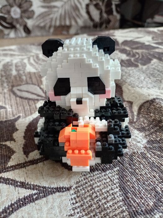 Панда готовый конструктор Bricks