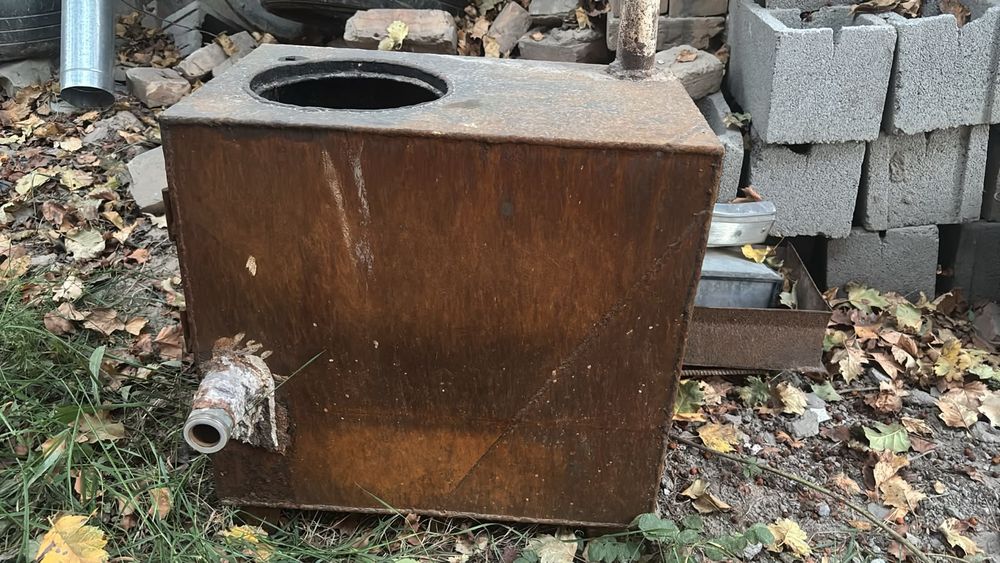 Продам печь для твёрдого топлива