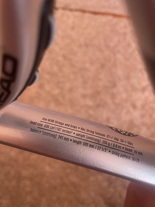 Тенис ракета Head Nano Titanium S1 Grip 3.