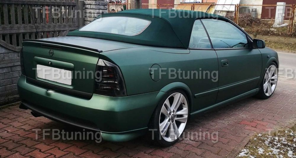Flapsuri fusta lip spoiler bara spate coltare OPEL ASTRA G